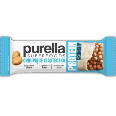 Purella Superfoods PROTEIN BAR BATON PROTEINOWY CHRUPIĄCE