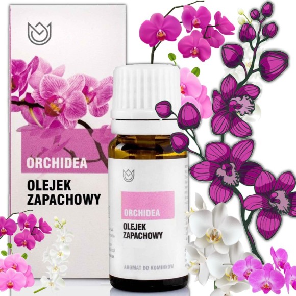 OLEJEK ZAPACHOWY eteryczny ORCHIDEA kwiatowy 10ml do