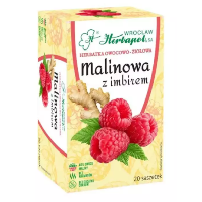 Herbapol HERBATA MALINOWA MALINA + IMBIR odporność