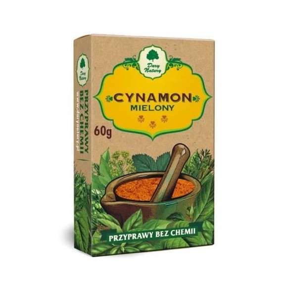 Dary Natury CYNAMON MIELONY 100% bez chemii 50G -- kartonik