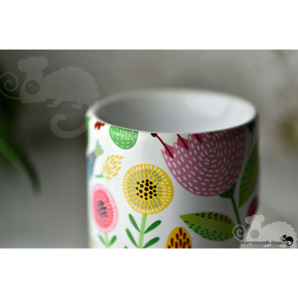 KOMINEK zapachowy CERAMICZNY na olejki woski tea lighty KOLOROWY kwiaty KOMINEK zapachowy CERAMICZNY na olejki woski tea lighty KOLOROWY kwiaty