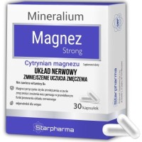 Starpharma MEGNEZ FORTE CYTRYNIAN MAGNEZU bez B6 30 kapsułek