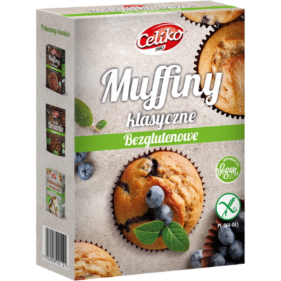 CELIKO MUFFINY KLASYCZNE bezglutenowe 280g