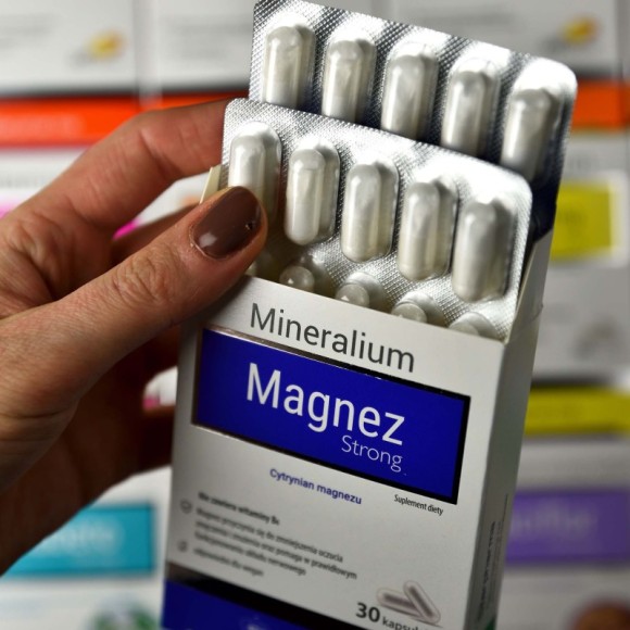 Starpharma MEGNEZ FORTE CYTRYNIAN MAGNEZU bez B6 30 kapsułek