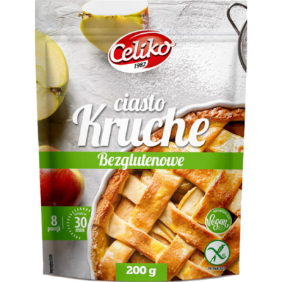 CELIKO CIASTO KRUCHE bezglutenowe 8 PORCJI gotowe w 30