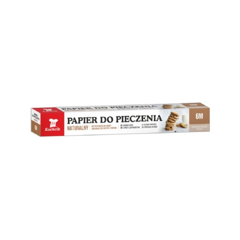 PAPIER DO PIECZENIA SILIKONOWANY brązowy 6m x 29cm