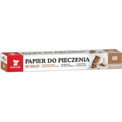 PAPIER DO PIECZENIA SILIKONOWANY brązowy 6m x 29cm