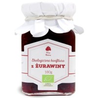KONFITURA Z ŻURAWINY ŻURAWINOWA ekologiczna dżem marmolada
