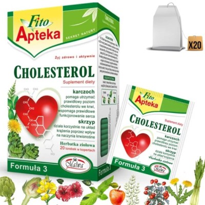 MALWA FITO APTEKA CHOLESTEROL zioła karczoch skrzyp HERBATA