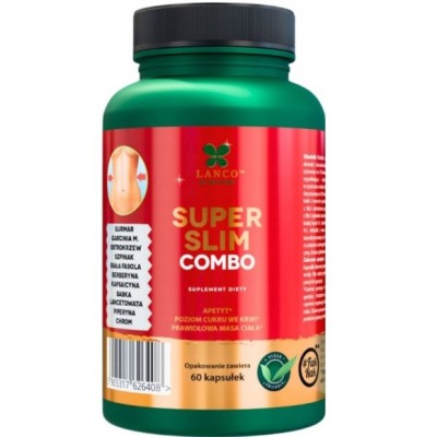Lanco SUPER SLIM Combo 60kaps wparcie: REDUKCJA APETYTU