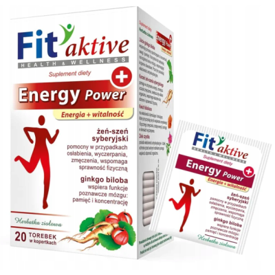 MALWA HERBATA FIT AKTIVE ENERGY POWER 20 saszetek