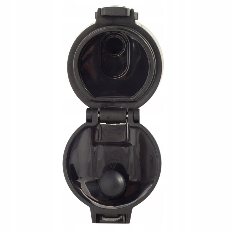 KUBEK TERMICZNY BIDON TERMOS 480ml CZERWONY dla sportowców stalowy OFENBACH