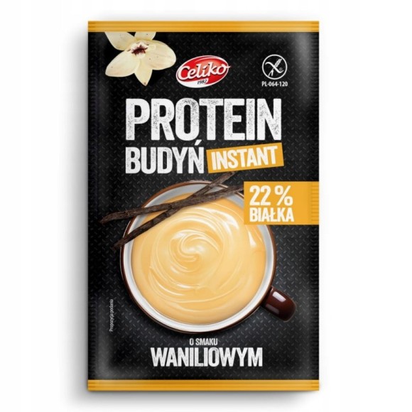 CELIKO BUDYŃ PROTENOWY WANILIOWY instant BEZ GLUTENU 40g