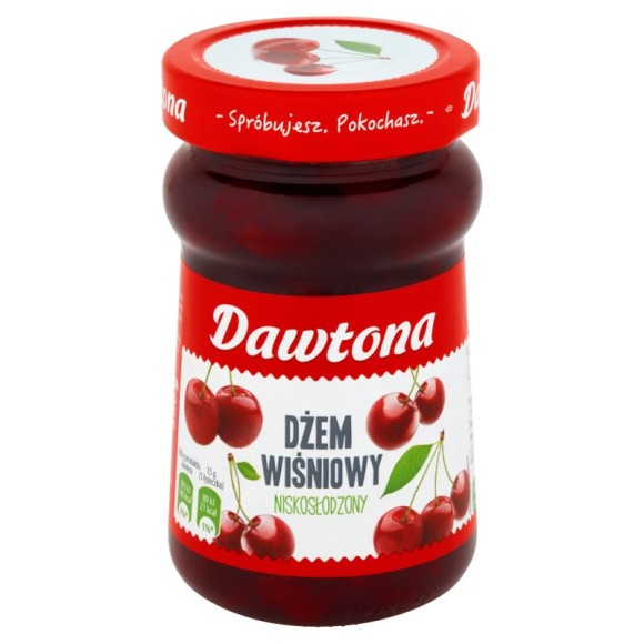 DŻEM WIŚNIOWY Z WIŚNI WIŚNIE o obniżonej zawartości cukrów