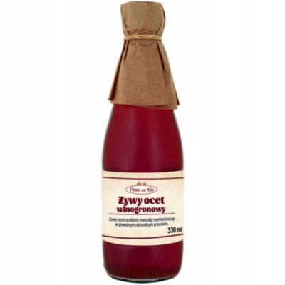PROSTO ZE WSI  - żywy ocet WINOGRONOWY 330ml