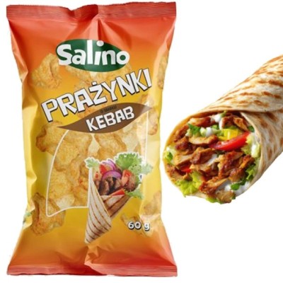 Salino PRAŻYNKI ZIEMNIACZANE KEBAB chrupiące lekkie