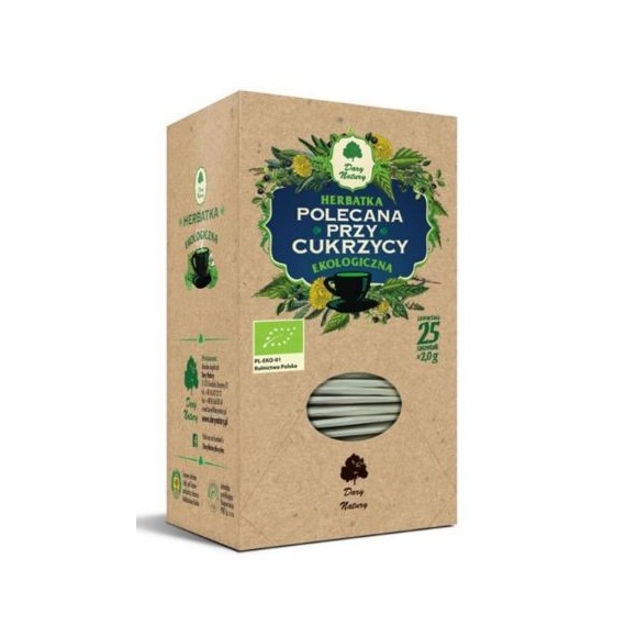 HAERBATKA POLECANA PRZY CUKRZYCY EKO dla cukrzyków 25saszet
