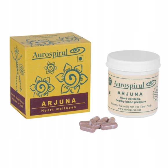 Aurospirul ARJUNA 100 kapsułek wsparcie: UKŁAD KRĄŻENIA