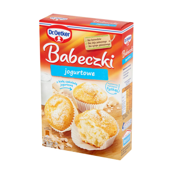 Dr.Oetker BABECZKI JOGURTOWE mieszanka do wypieku 335g