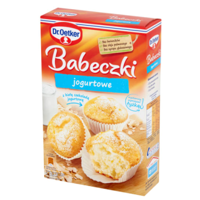 Dr.Oetker BABECZKI JOGURTOWE mieszanka do wypieku 335g
