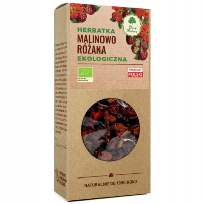 HERBATKA MALINOWO RÓŻANA 100g DARY NATURY