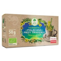 POLECANA PRZY TRĄDZIKU TRĄDZIK herbatka EKO 25saszetek 50g