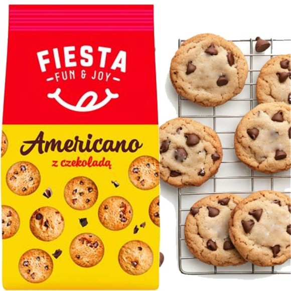 Fiesta CIASTKA AMERICANO Z KAWAŁKAMI CZEKOLADY a la