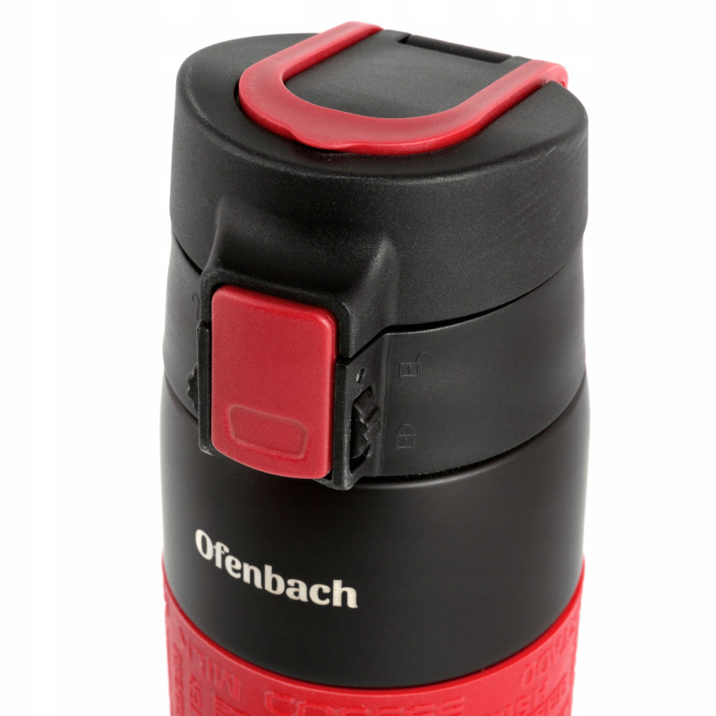 KUBEK TERMICZNY TERMOS BIDON 480ml ZIELONY sportowy OFENBACH stal nierdzewn