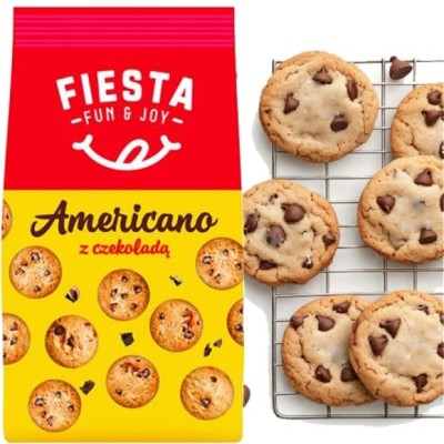 Fiesta CIASTKA AMERICANO Z KAWAŁKAMI CZEKOLADY a la