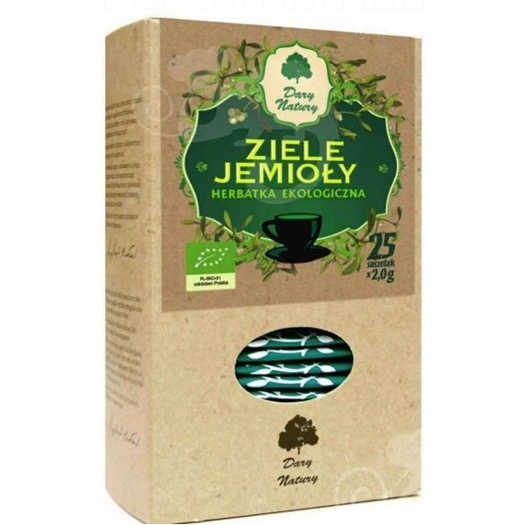 JEMIOŁA ziele JEMIOŁY EKO herbatka ekologiczna 25 saszetek