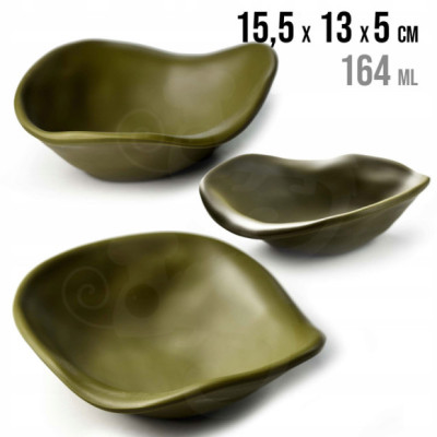 MISKA MISECZKA MELAMINA terra poti 15x13cm 164ml