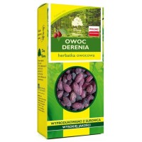 DEREŃ OWOC DERENIA suszony 100g DARY NATURY witaminy i