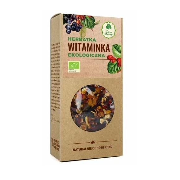 Dary Natury WITAMINKA herbatka eko 100g Aronia Głóg jabłko