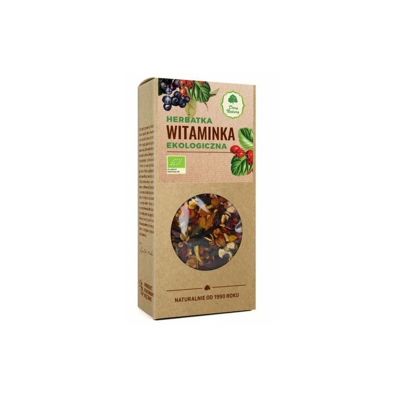 Dary Natury WITAMINKA herbatka eko 100g Aronia Głóg jabłko
