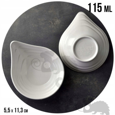 MISKA MISECZKA NA PRZYSTAWKI 115ml MELAMINA 9x11cm