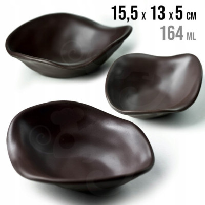 MISKA MISECZKA z melaminy MELAMINA 15,5x13cm 164ml
