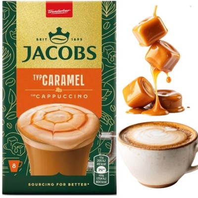 Jacobs KAWA CAPPUCCINO CARAMEL KARMEL karmelowe 12G INSTANT