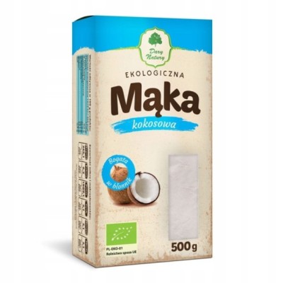 MĄKA KOKOSOWA bezglutenowa bez glutenu ekologiczna 500g