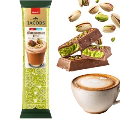 Jacobs KAWA CAPPUCCINO DUBAI CHOCOLATE Dybajska czekolada