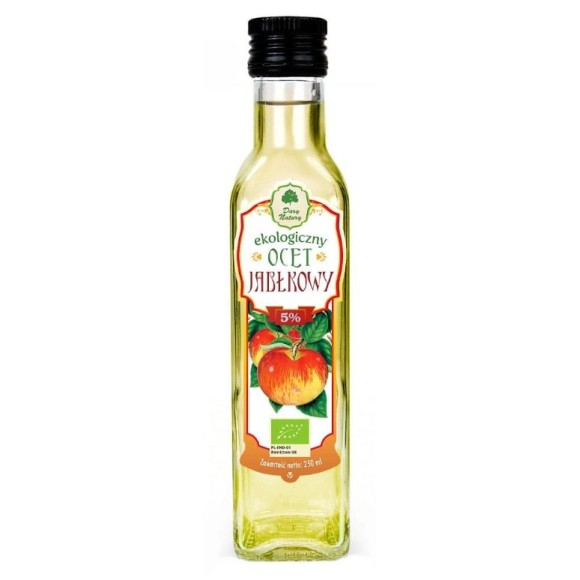 OCET JABŁKOWY 5% Z JABŁEK ekologiczny EKO 250ml 0,25L
