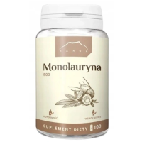 NANGA MONOLAURYNA 500mg 100kaps wsparcie: WIRUSY BAKTERIE