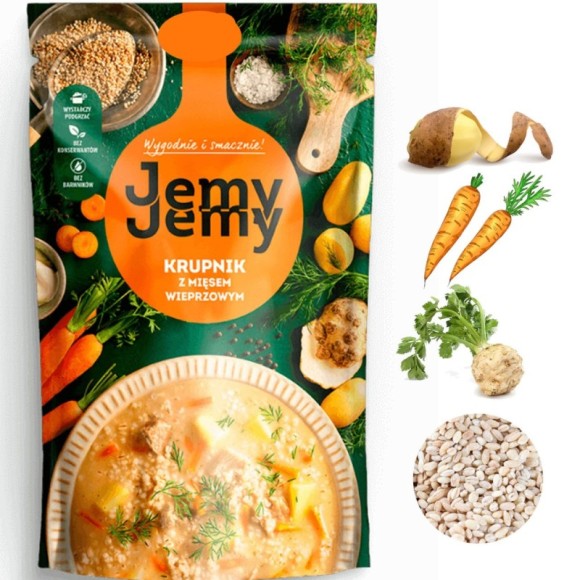 Profi JEMY JEMY zupa KRUPNIK z mięsem wieprzowym 450G