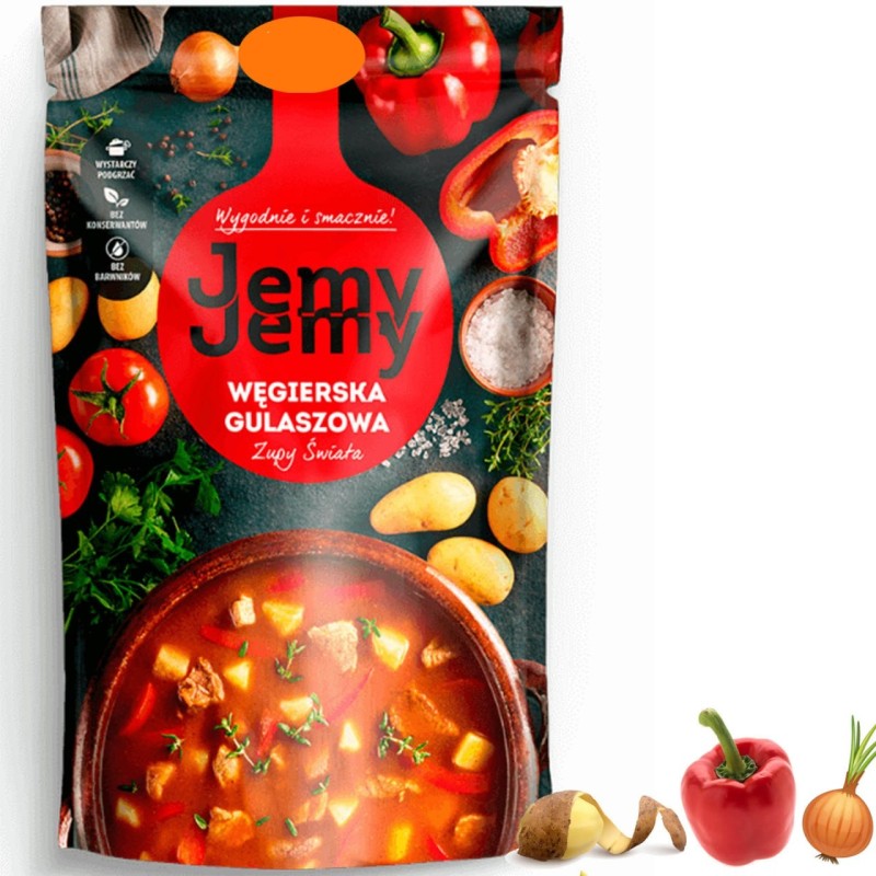 Profi JEMY JEMY zupy świata ZUPA WĘGIERSKA GULASZOWA 400G