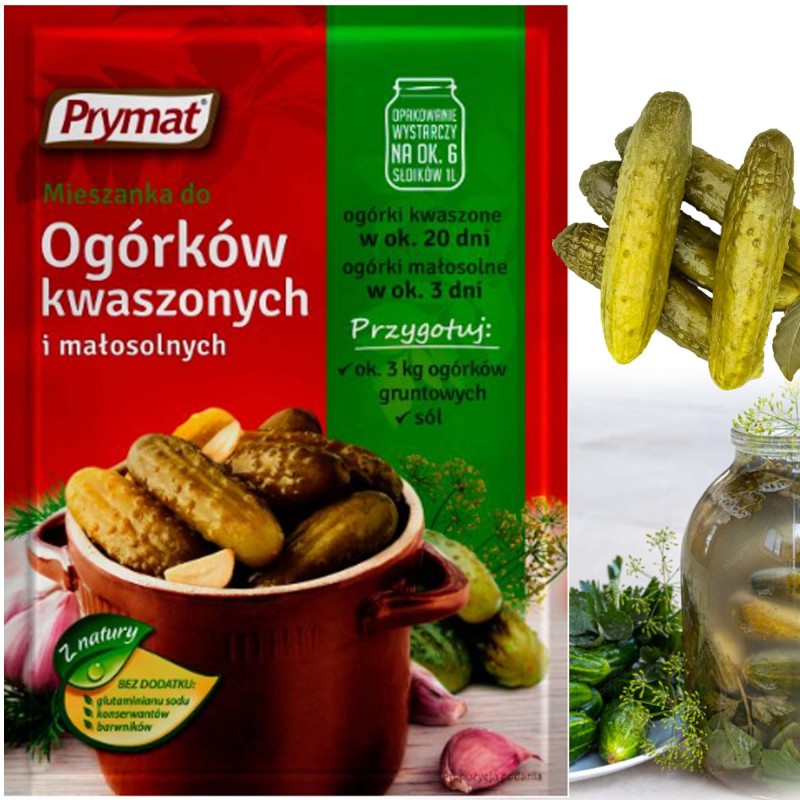 Prymat PRZYPRAWA DO OGÓRKÓW KISZONYCH KWASZONYCH