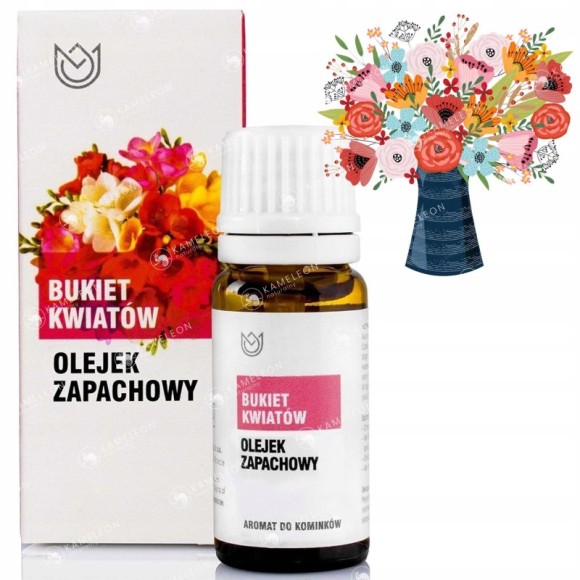 OLEJEK ZAPACHOWY eteryczny kwiatowy BUKIET KWIATÓW 10ml