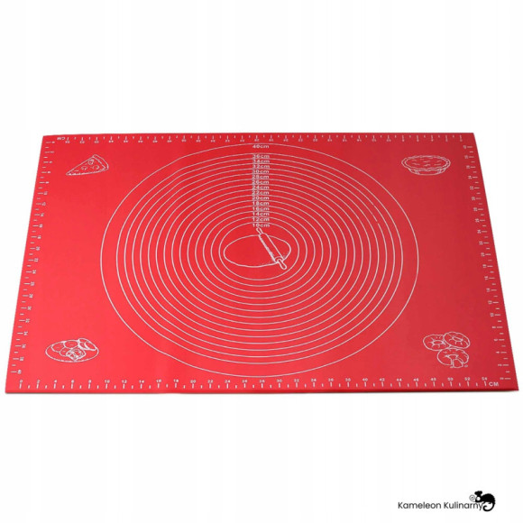 SILIKONOWA MATA DUŻA do ciasta ciastek 60x45cm SILIKONOWA MATA DUŻA do ciasta ciastek 60x45cm