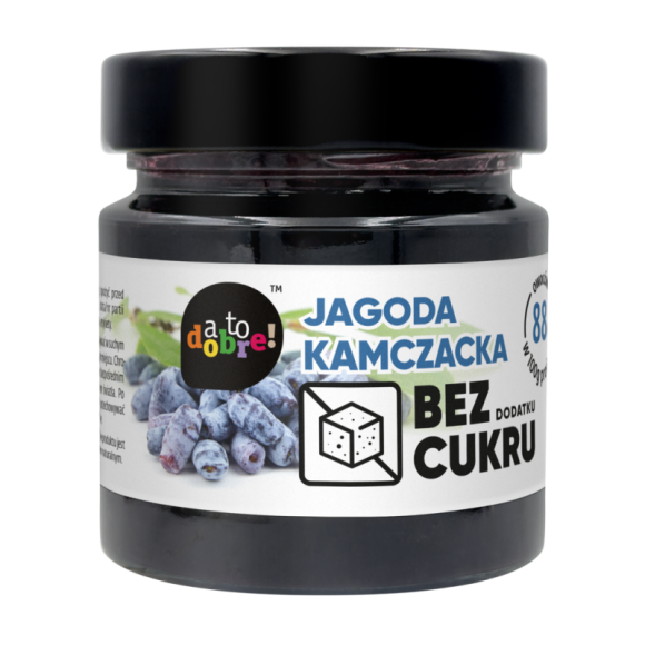 A to Dobre Jagoda kamczacka! - dżem 100% owoców bez dodatku