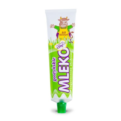 MLEKO ZAGĘSZCZONE SŁODZONE Gostyń 150G W TUBCE tubka Gostyń