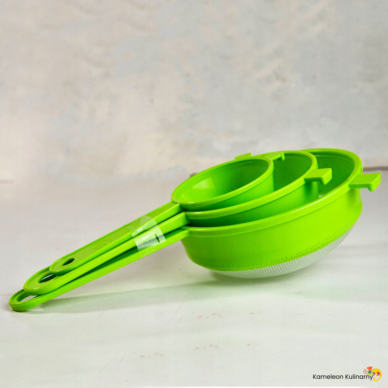 SITKO SITO PLASTIKOWE fi60 fi90 fi120 KOMPLET 3 sztuk - losowy kolor