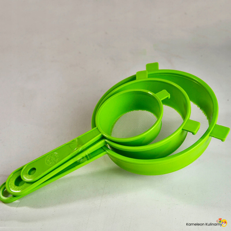 SITKO SITO PLASTIKOWE fi60 fi90 fi120 KOMPLET 3 sztuk - losowy kolor